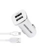 מטען לרכב Silver Line SCC340N 3.4A + כבל Type C