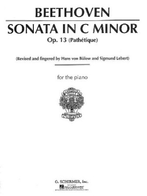 ספר תווים Beethoven Sonata in C Minor, Op. 13 (“Pathetique”)