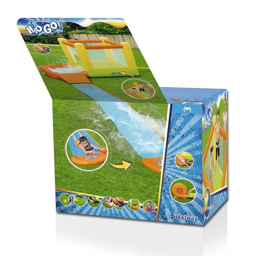 פארק מים עם טרמפולינה ומגלשה 53343 BESTWAY