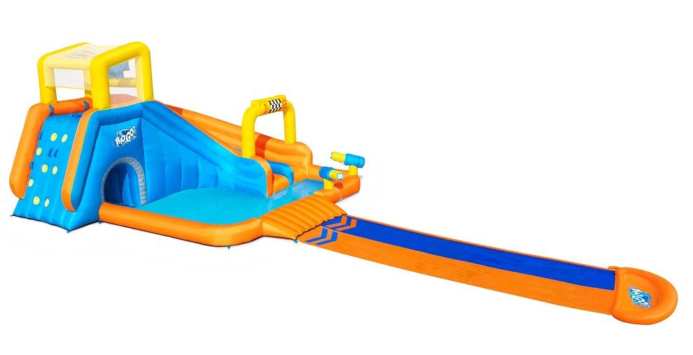פארק מים עם קיר טיפוס ומגלשות BESTWAY 53351
