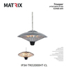 ‏פטריית חימום Matrix IP34-TRO2000HT-CL-R