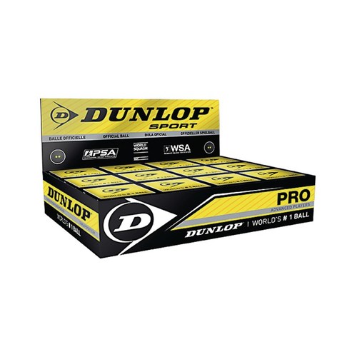 כדור סקווש/מטקות 2 נקודות-DUNLOP מבצע 1+3 מתנה!