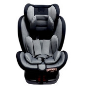 כיסא בטיחות LIDO ISOFIX מבית DEFENDER צבע אפור בהיר מלאנז'
