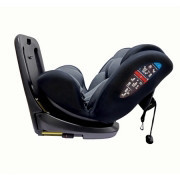 כיסא בטיחות LIDO ISOFIX מבית DEFENDER צבע אפור בהיר מלאנז'