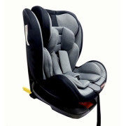 כיסא בטיחות LIDO ISOFIX מבית DEFENDER צבע אפור בהיר מלאנז'
