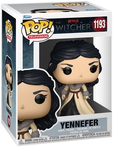 POP TV: Witcher- Yennefer in Cut-Out Dress (אקסקלוסיבי מדבקה כסופה) Funko