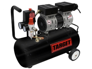 מדחס שקט 1.5 כ"ס ללא שמן 24 ליטר T30344 TARGET