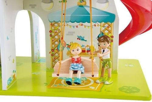 בית בובות מגלשה וצלילים - HAPE