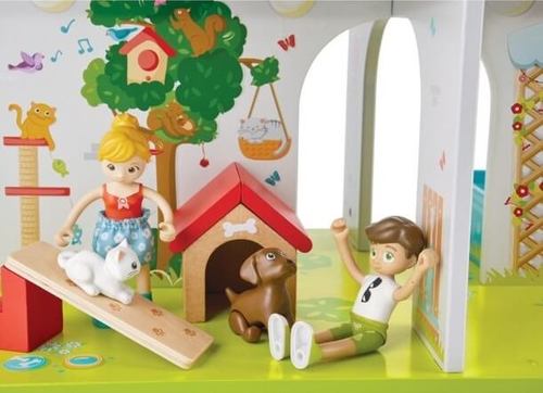 בית בובות מגלשה וצלילים - HAPE