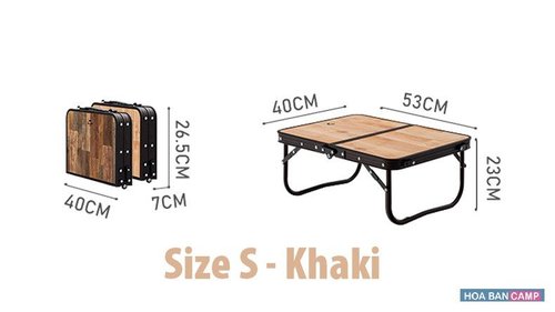 שולחן מתקפל לקמפינג מתקפל לקטן לשטח ולים NATUREHIKE OUTDOOR MDF