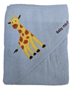 מגבת עם קפוצ