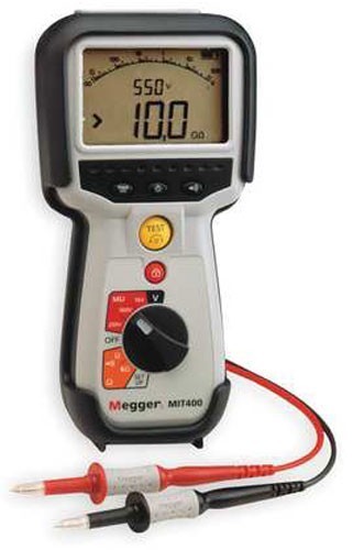 בודק בידוד עד 1000v מבית MEGGER
