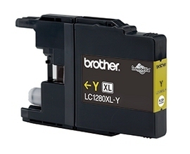ראש דיו LC-1280XLY Brother צהוב מקורי כמות גדולה 1200 דף