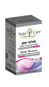 מולטי וומן לנשים 60 כמוסות Nutri Care