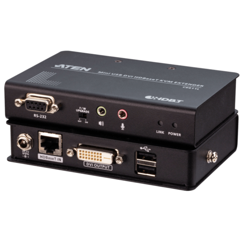 ATEN Mini USB DVI HDBaseT™ KVM Extender CE611
