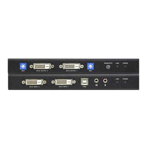ATEN USB DVI Dual View Cat 5 KVM Extender CE604