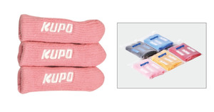 KS-0412PK KUPO סט 3 מגיני רגליים לחצובה בצבע ורוד STAND LEG PROTECTOR SET