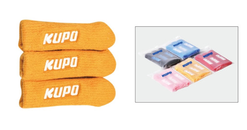 KS-0412OG KUPO סט 3 מגיני רגליים לחצובה בצבע כתום STAND LEG PROTECTOR SET