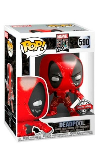 בובת פופ: Deadpool Metallic (Special Edition) - דדפול מטאלי