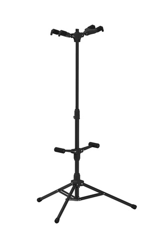 סטנד מקצועי ל- 2 גיטרות עם נעילה אוטומטית AGS-09D מבית AROMA