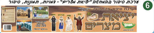 ערכת לוח תוכן יציאת מצרים