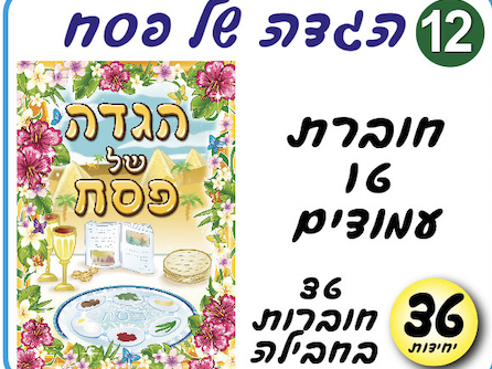 הגדה לפסח לצביעה