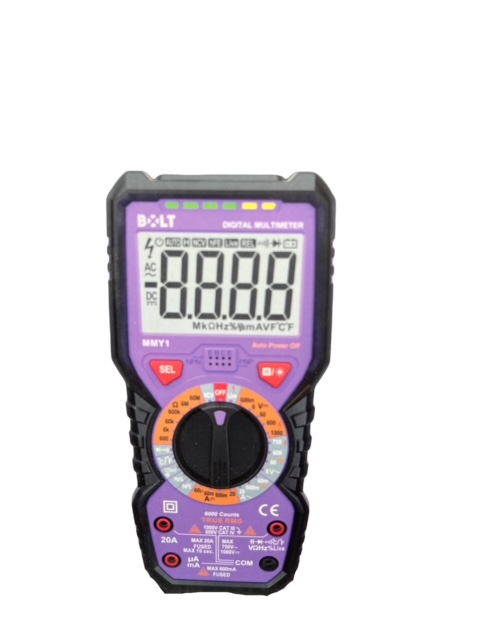 רב מודד מולטימטר דיגיטאלי חכם  MMY1 BOLT 