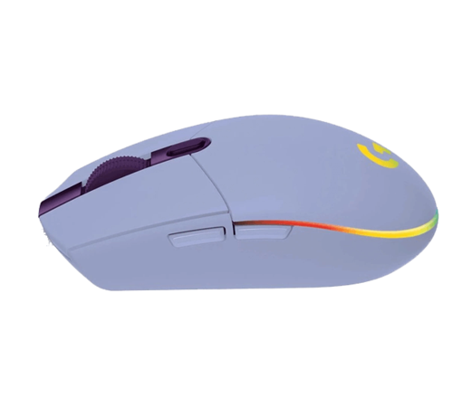 עכבר גיימינג סגול Logitech G102 LIGHTSYNC