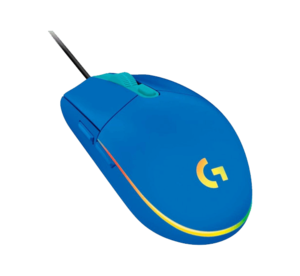 עכבר גיימינג כחול Logitech G102 LIGHTSYNC