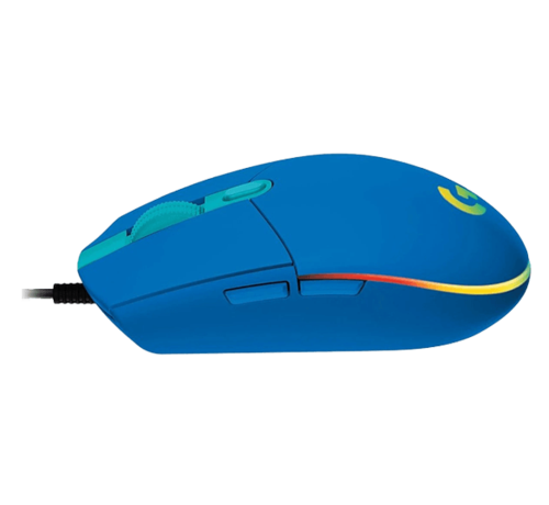 עכבר גיימינג כחול Logitech G102 LIGHTSYNC