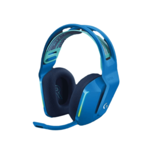 אוזניות גיימינג אלחוטיות מבית LOGITECH דגם G733 LIGHTSPEED RGB HEADSET בצבע כחול 