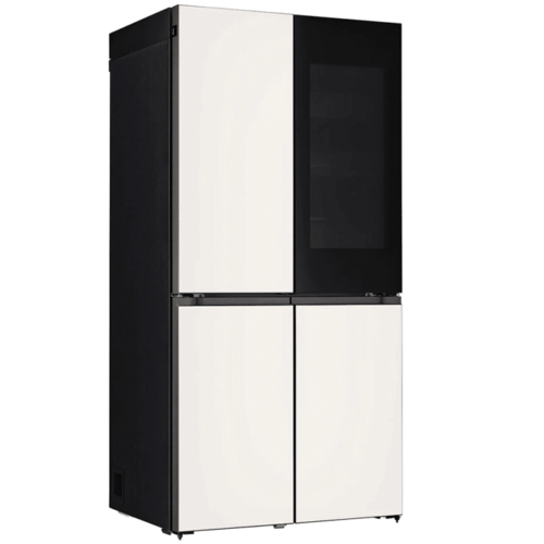 מקרר 4 דלתות 632 ליטר LG אל ג’י GR-729BINS זכוכית בז’