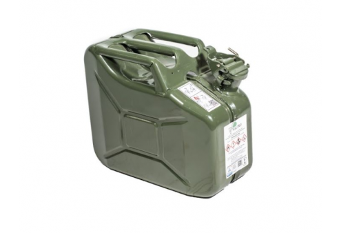 ג'ריקן מתכת 10 ליטר תקן DIN 7274 ירוק ROHER TOOLS