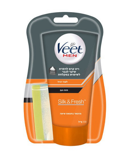קרם הסרת שיער לגבר - Veet 150ml