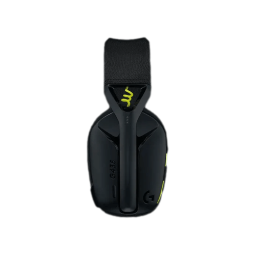 אוזניות אלחוטיות בצבע שחור דגם Logitech G435 Wireless