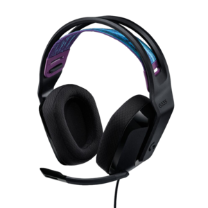 אוזניות גיימינג חוטיות LOGITECH G335 בצבע שחור
