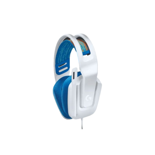 אוזניות גיימינג חוטיות LOGITECH G335 בצבע לבן