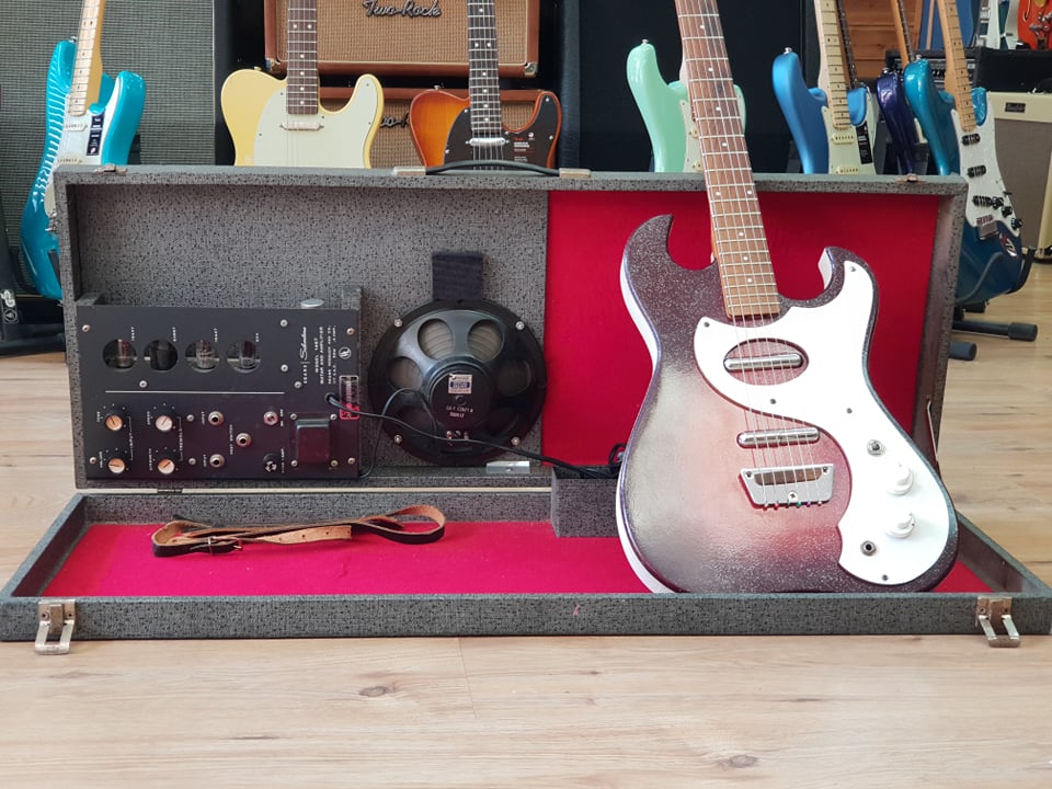 Silvertone Model 1449 Amp-In-Case 1965
