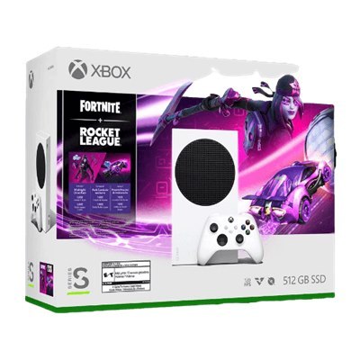 קונסולת Xbox Series S‏ – Fortnite ו-Rocket League 