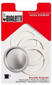 אטמים + פילטר למקינטה BIALETTI 1-2 כוסות