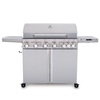 גריל גז פרימיום 6 מבערים + כירת צד,77.000 BTU פירלס KYQ-6S