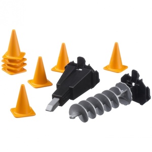 ערכת אביזרים הכוללת 8 קונוסים ושני מחפרים המתחברים למחפרים
