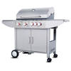גריל גז 4 מבערים 55.000BTU Peerless KYQ-4S A