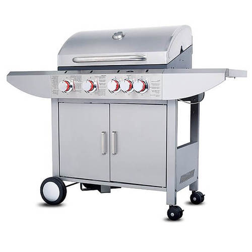 גריל גז 4 מבערים 55.000BTU Peerless KYQ-4S A