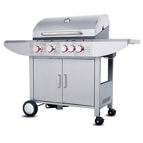 גריל גז 4 מבערים 55.000BTU Peerless KYQ-4S A