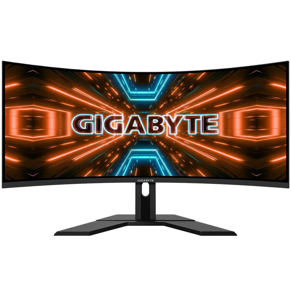 מסך גיימינג קעור Gigabyte G34WQC-A Gaming Monitor 34" WQHD 144Hz 1ms