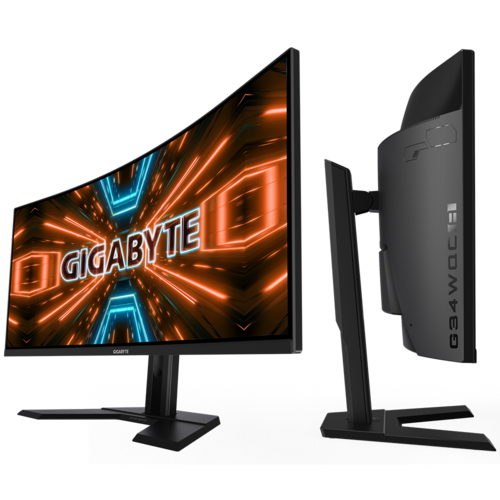 מסך גיימינג קעור Gigabyte G34WQC-A Gaming Monitor 34