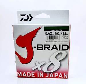  DAIWA J-BRAID X8 300M PE-8 חוט בד לדיג חוף וחי