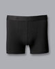 חבילת 3 תחתונים שחורות כותנה Black 3 Pack Cotton Stretch Jersey Trunks
