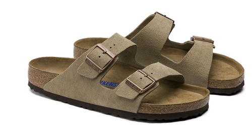 כפכפי בירנקשטוק לגברים Arizona Soft Footbed Taupe
